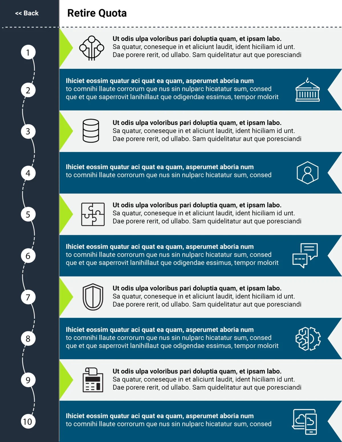 Vertical sales funnel infographic mapping the lead-to-conversion journey with milestone visuals.