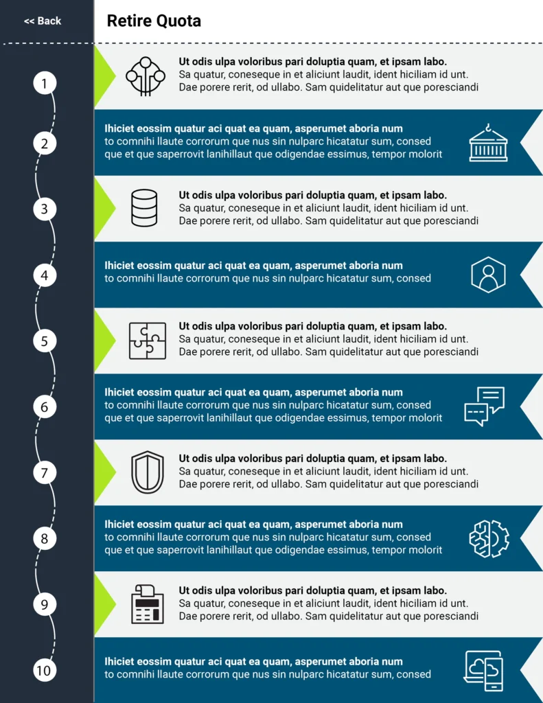 Vertical sales funnel infographic mapping the lead-to-conversion journey with milestone visuals.
